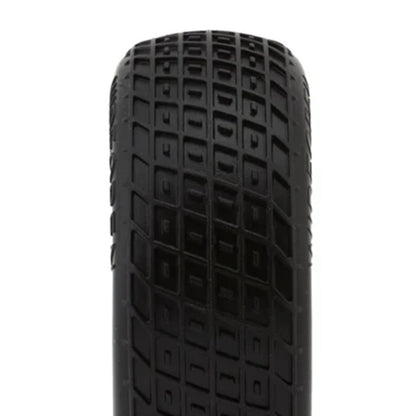 Image of 1/10 Wideopen Front 2.2" Dirt Racing Buggy Tires (2) Super