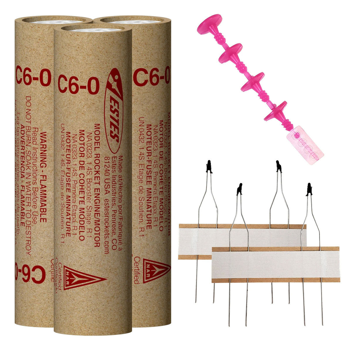 Image of C6-0 Model Rocket Engines (3pk)