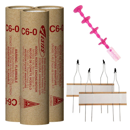 Image of C6-0 Model Rocket Engines (3pk)