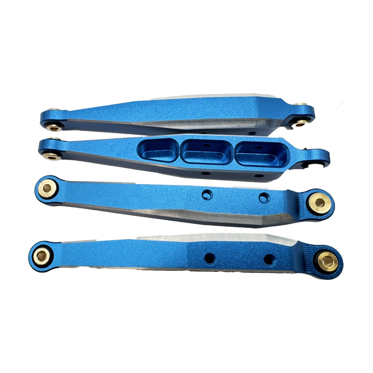 Image of Aluminum Suspension Link Set (Blue)