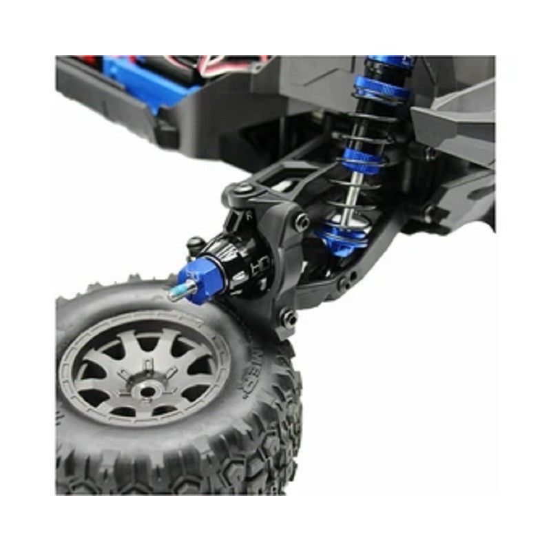 Image of Blue Aluminum 12mm Wheel Hex, for Mini Maxx
