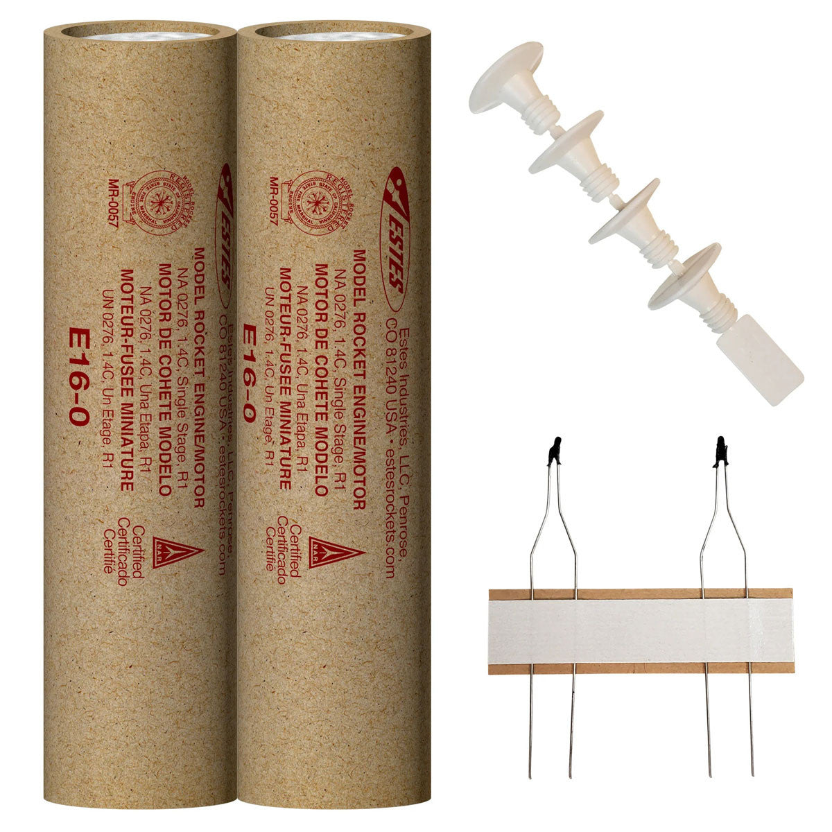 Image of E16-0 29mm Model Rocket Engines (2pk)