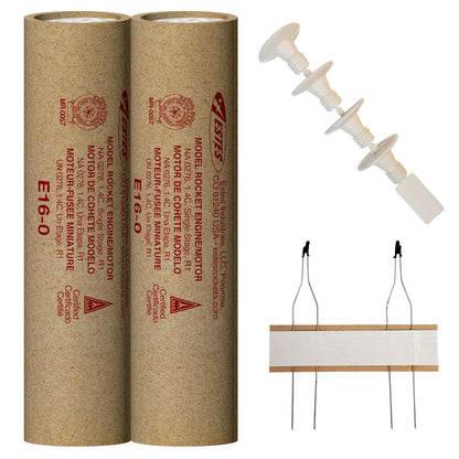 Image of E16-0 29mm Model Rocket Engines (2pk)