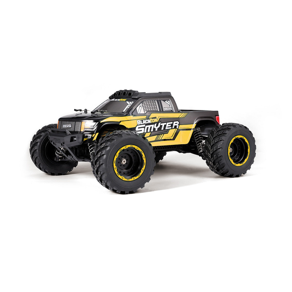 Image of Smyter MT 1/12 4WD Electric Monster Truck - Yellow, RTR