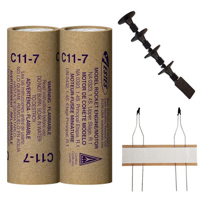 Image of C11-7 Model Rocket Engines, (2pk)