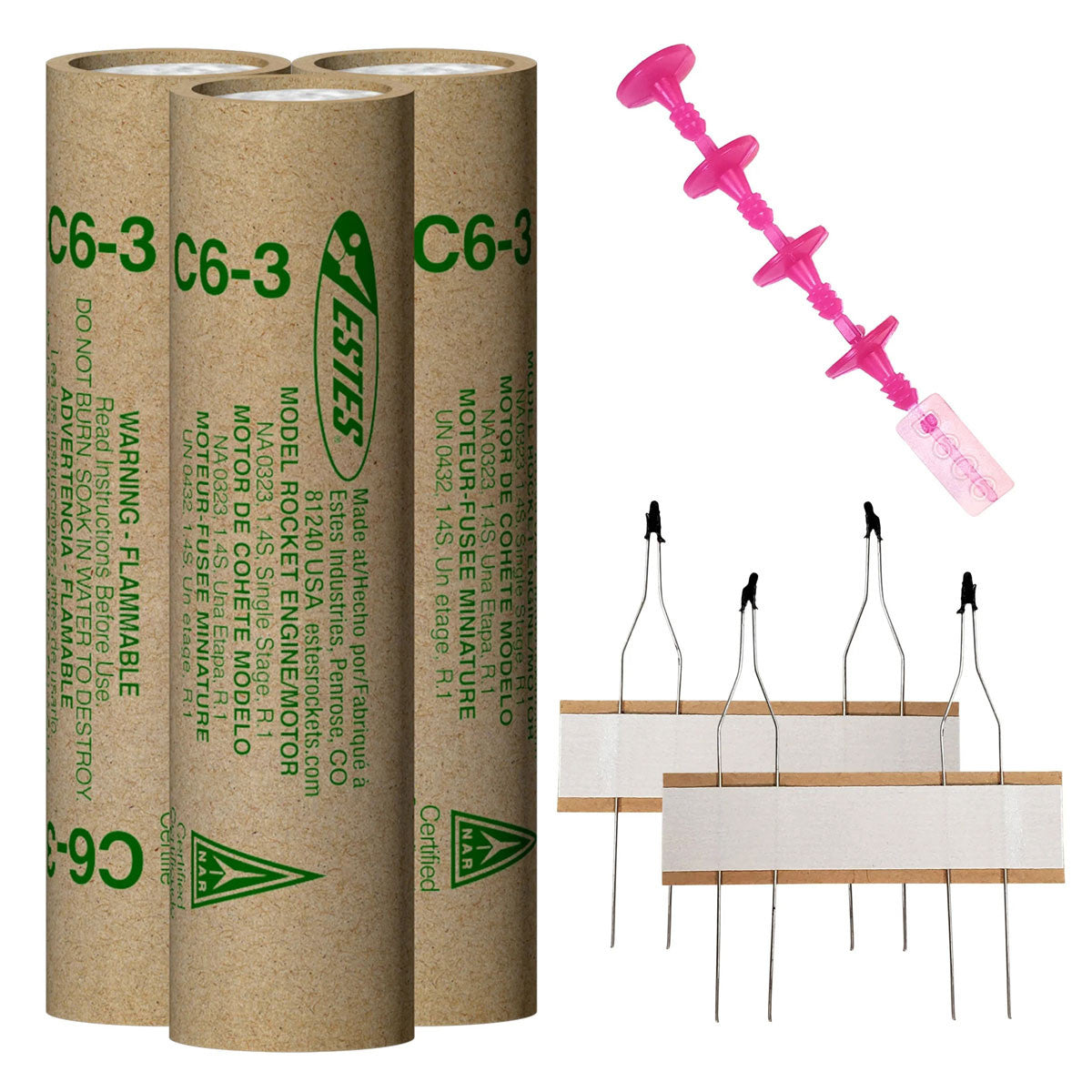 Image of C6-3 Model Rocket Engines (3pk)