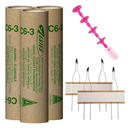 Image of C6-3 Model Rocket Engines (3pk)