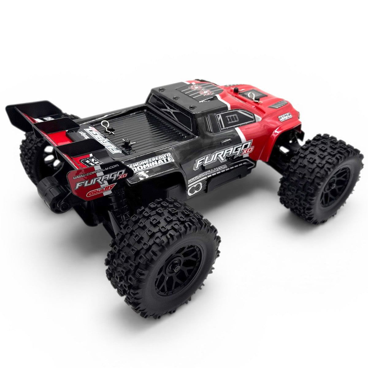 Image of Furago XD 4WD 2S Small Scale, RTR Monster Truck, Red