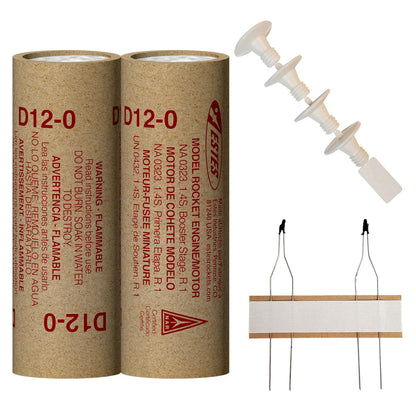 Image of D12-0 Model Rocket Engines, (2pk)