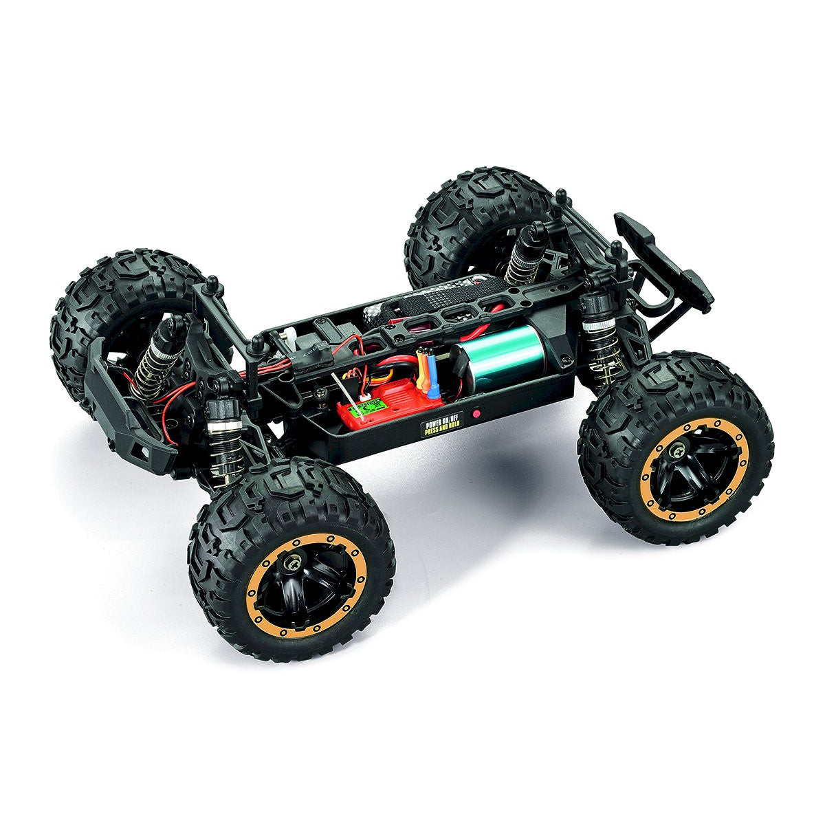 Image of Slyder MT Turbo 1/16 4WD 2S Brushless Monster Truck - Gold