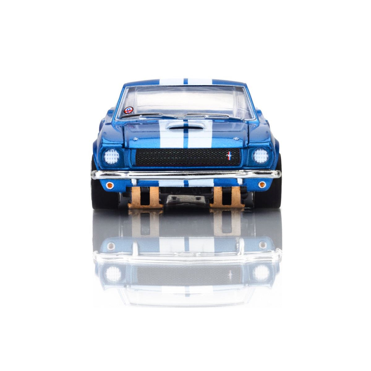 Image of Shelby GT350 1966 Blue / White Stripes