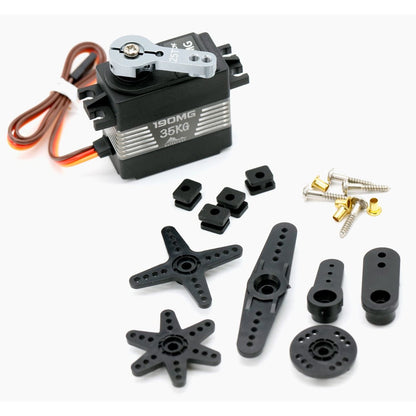 Image of 190MG 1/10 35kg High Torque Metal Gear Waterproof HV Servo