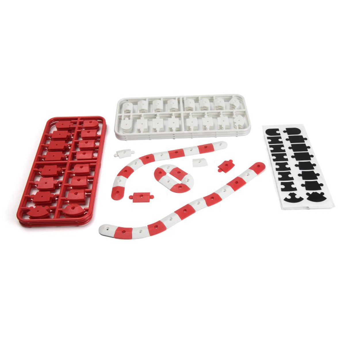 Image of nana-TTR Curb Set - Red and White