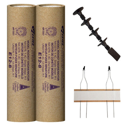 Image of E12-8 Model Rocket Engines, (2pk)