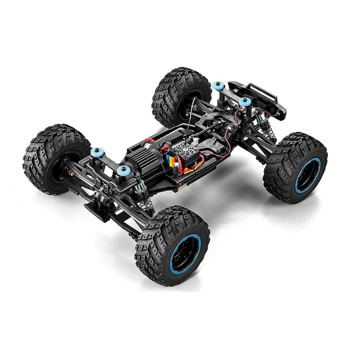 Image of Smyter MT Turbo 1/12 4WD RTR 3S BL Monster Truck - Blue