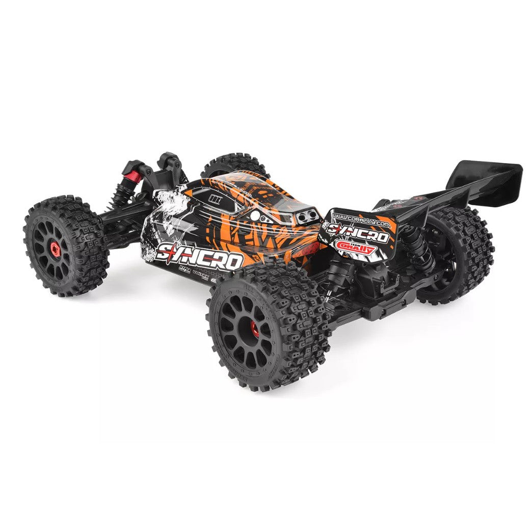 Image of Syncro 2WD 1/8 3-4S Brushless Off Road Buggy, RTR, Orange