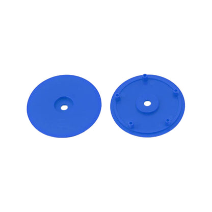 Image of 1/10 Whiplash Front 2.2" 12mm Sprint Car Wheels (2) (Blue)
