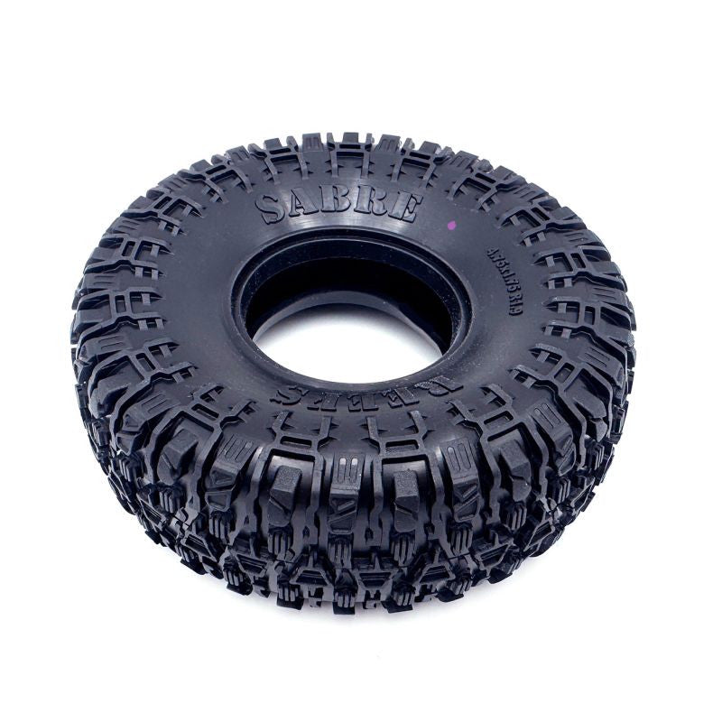 Image of SP Sabre 4.75 Crawler Tire w/Foam (2) (Pink Compound)