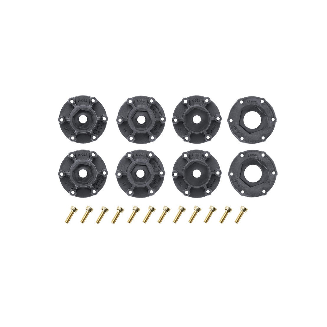 Image of SC-Hummer 1/10 Short Course Tires, Soft, 12, 14 & 17mm