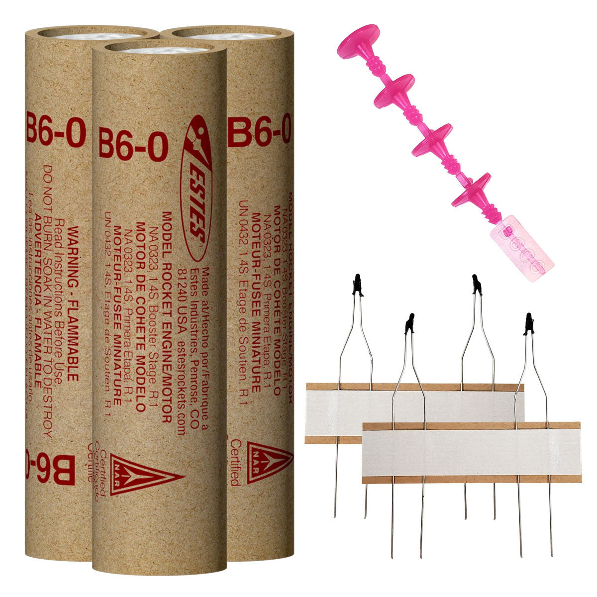 Image of B6-0 Model Rocket Engines (3pk)