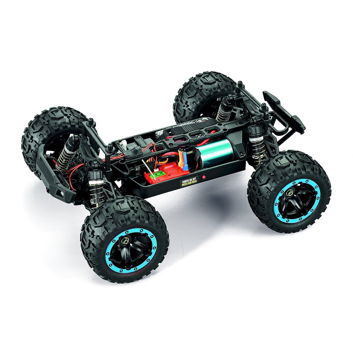 Image of Slyder MT Turbo 1/16 4WD 2S Brushless Monster Truck - Blue