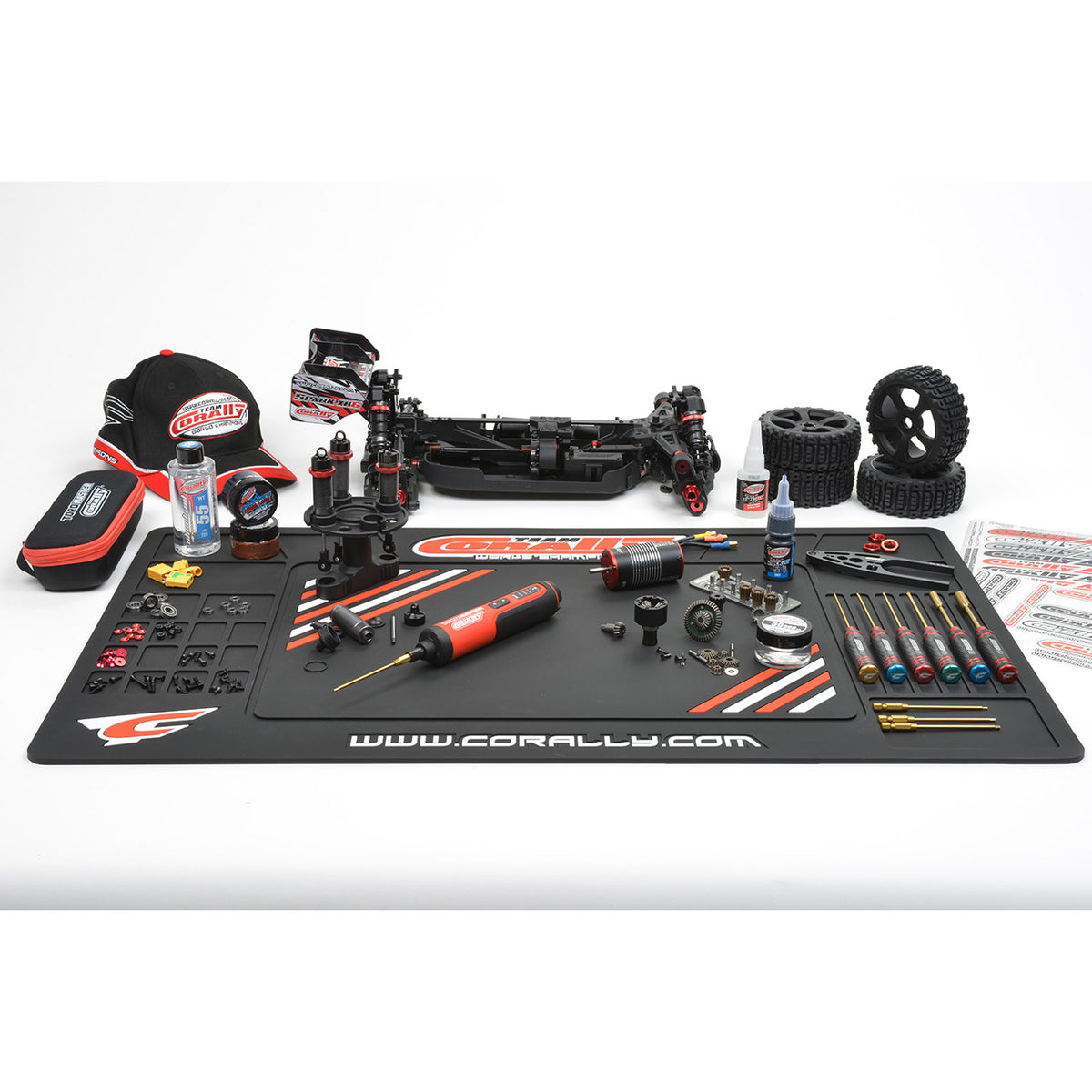 Image of Team Corally Rubber Pit Mat