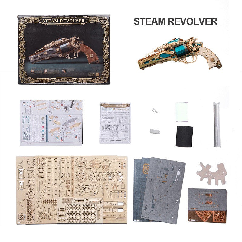Image of Steam Revolver - Blue