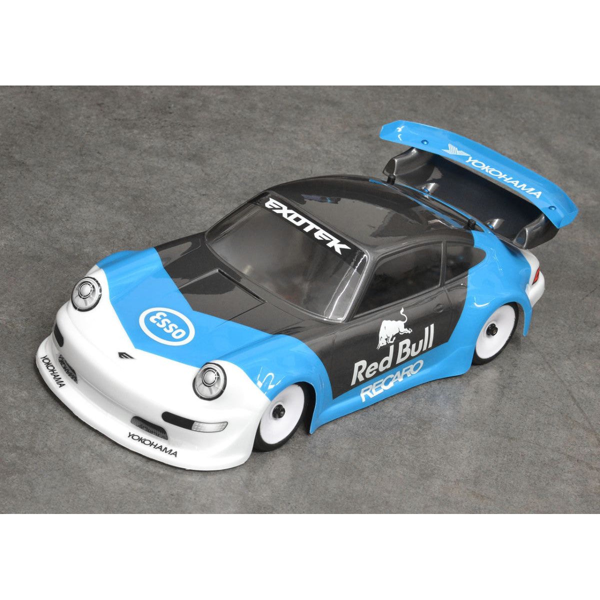 Image of Stuttgart 1/12 Body, Clear Lexan, for Losi Nascars