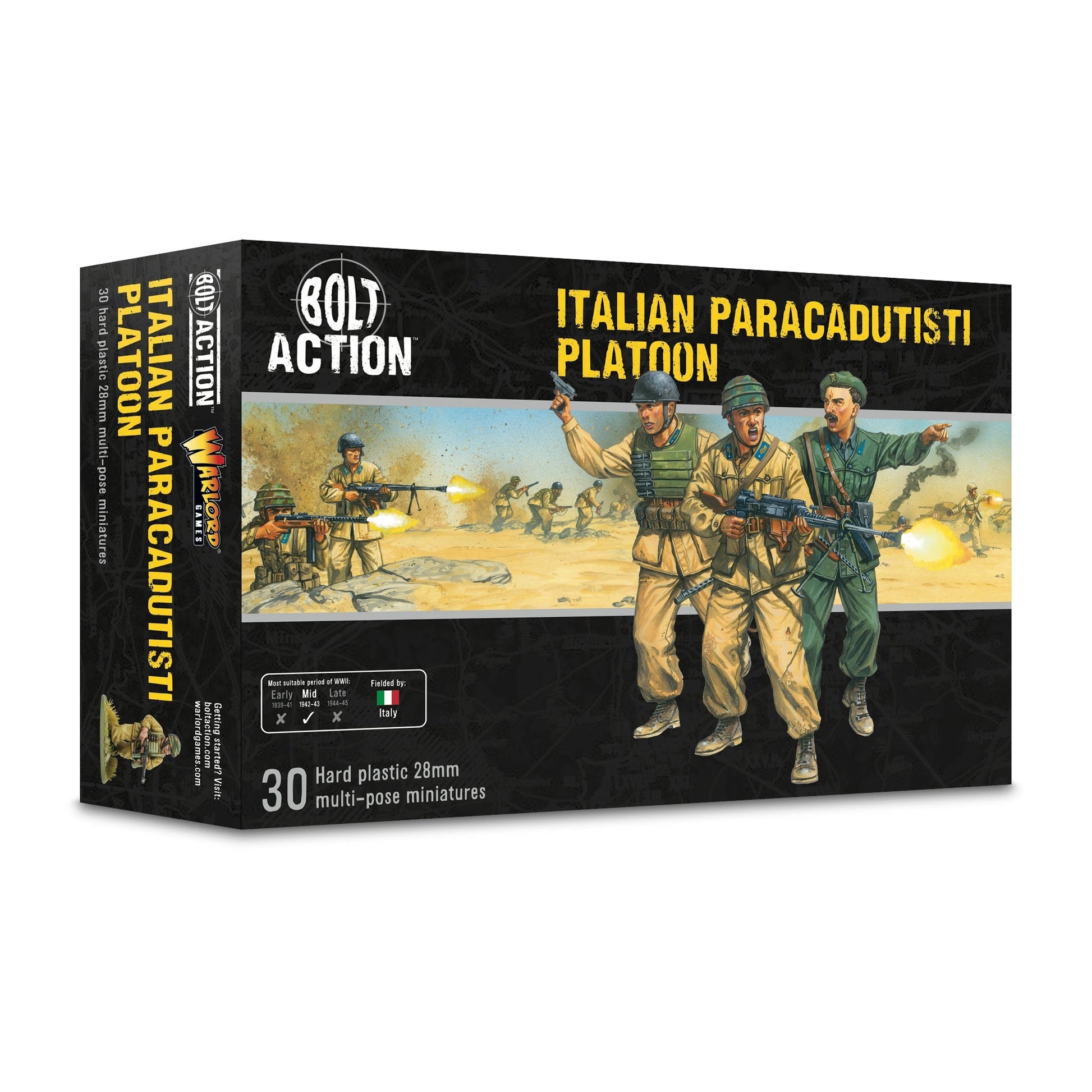 BOLT ACTION: ITALIAN PARACADUTISTI PLATOON