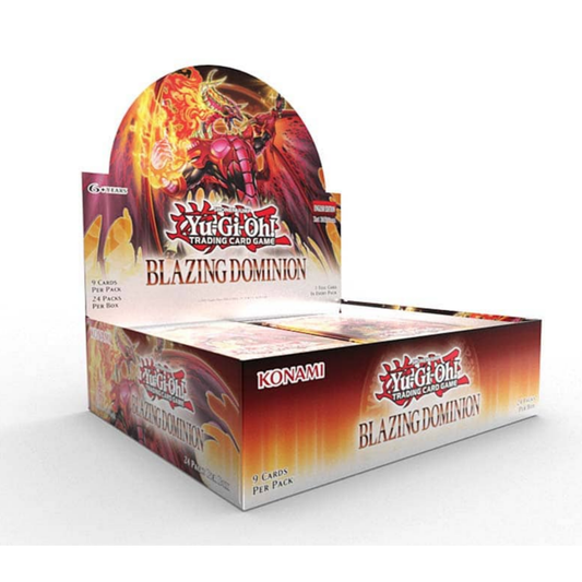 Yu-Gi-Oh Blazing Dominion Booster