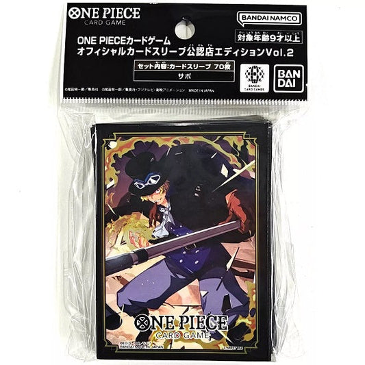 One Piece Official TCG + Stores Sleeves Limited Editon V2 Sabo