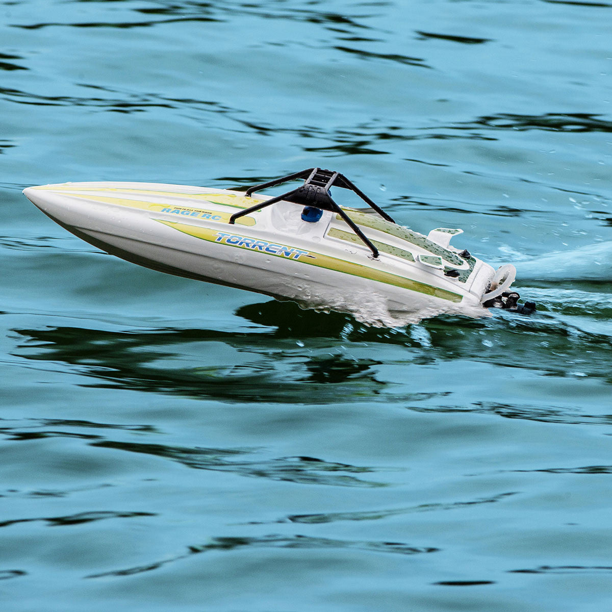 Image of Torrent 450BL RTR Jet Boat, Green