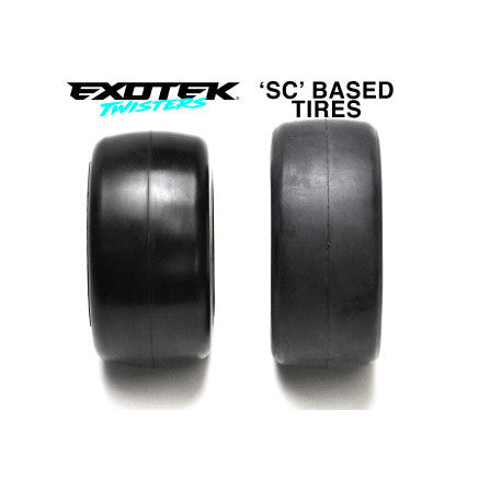 Image of Twister Pro Drag Tire & Wheel Set w/ Firm Foam, 1 pair