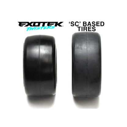 Image of Twister Pro Drag Tire & Wheel Set w/ Firm Foam, 1 pair
