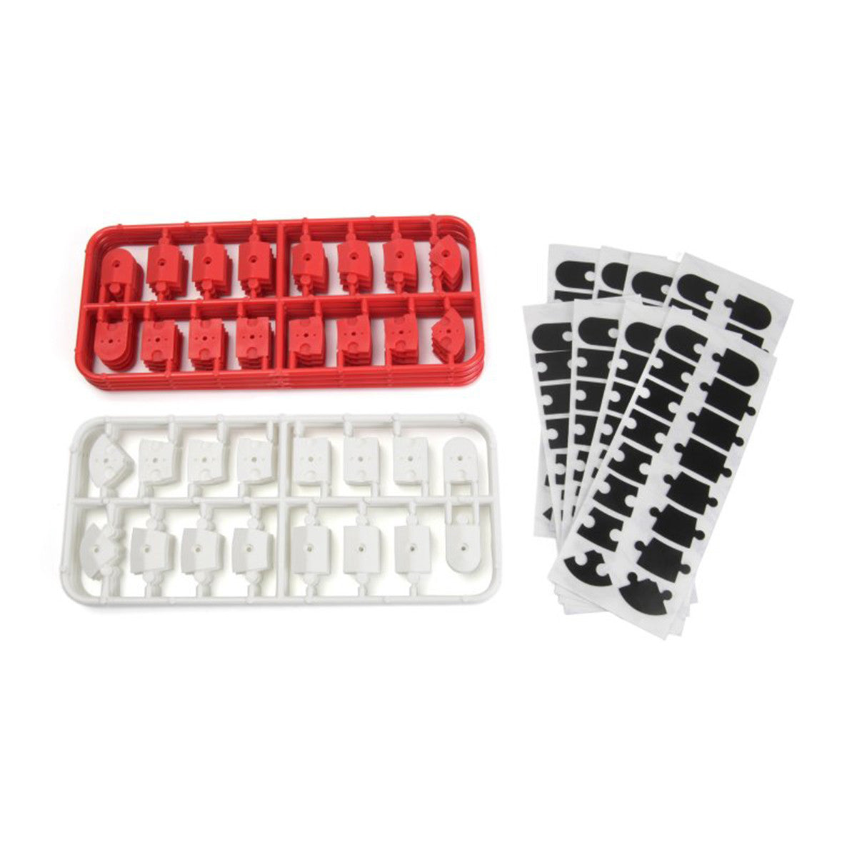 Image of nana-TTR Curb Set - Red and White