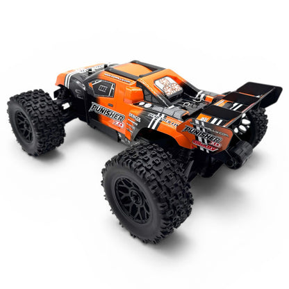 Image of Punisher XD 4WD 2S Small Scale RTR Monster Truck, Orange