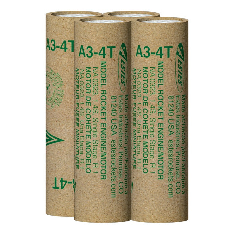 Image of A3-4T Model Rocket Engines (4pk)
