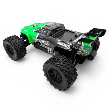 Image of Furago XD 4WD 2S Small Scale, RTR Monster Truck, Green