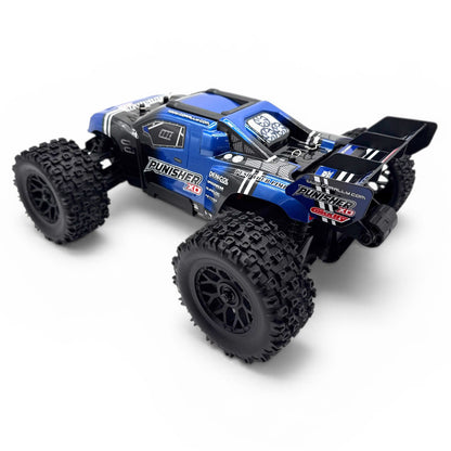 Image of Punisher XD 4WD 2S Small Scale RTR Monster Truck, Blue