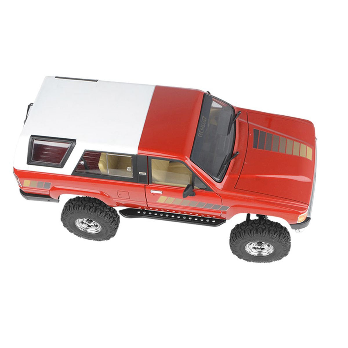 Image of Tough Armor Sliders w/ Rear Step for 1985 Toyota Pickup/