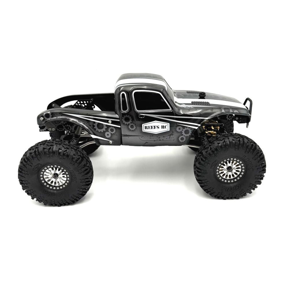 Image of Clear "PLAGUE" 1/10th Crawler CompBody Set w/Stickers & Mask