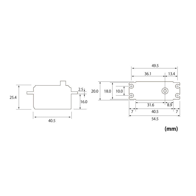Image of S-C400 - S.Bus2 High-Voltage Surface Servo