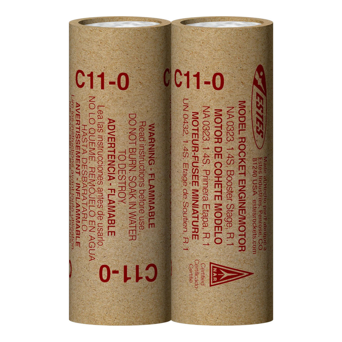 Image of C11-0 Model Rocket Engines 24mm (2pk)
