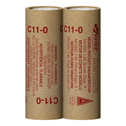 Image of C11-0 Model Rocket Engines 24mm (2pk)