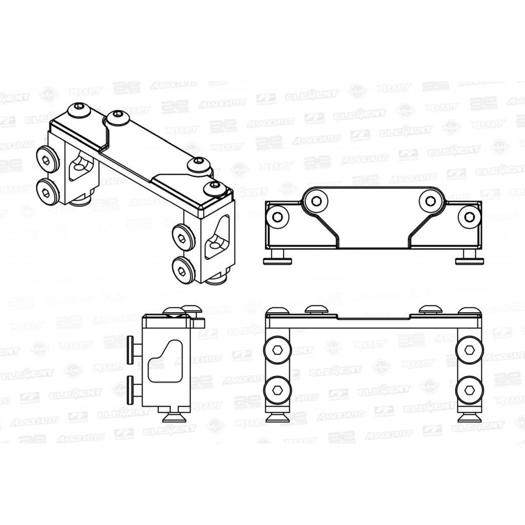 Image of RC10B6 Builder’s Support Kit 2
