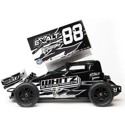 Image of 1/10 Whiplash Rear 2.2" 12mm Sprint Car Wheels Only (2)