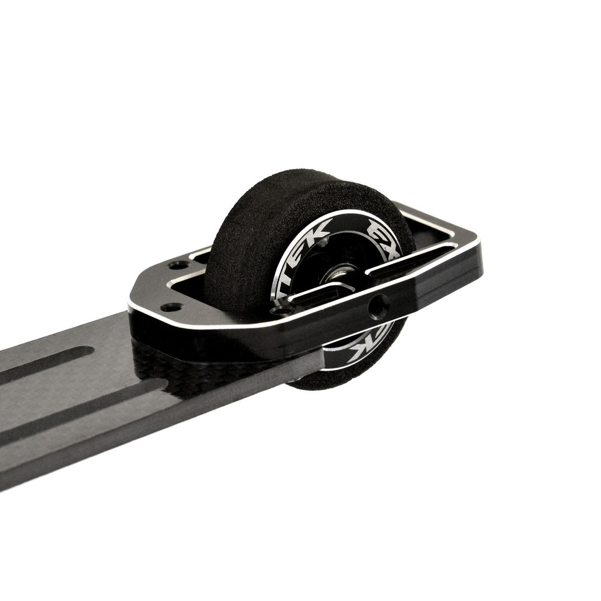 Image of Drag Slash Pro Wheelie Bar Set 3mm CF with Single Wheel Style