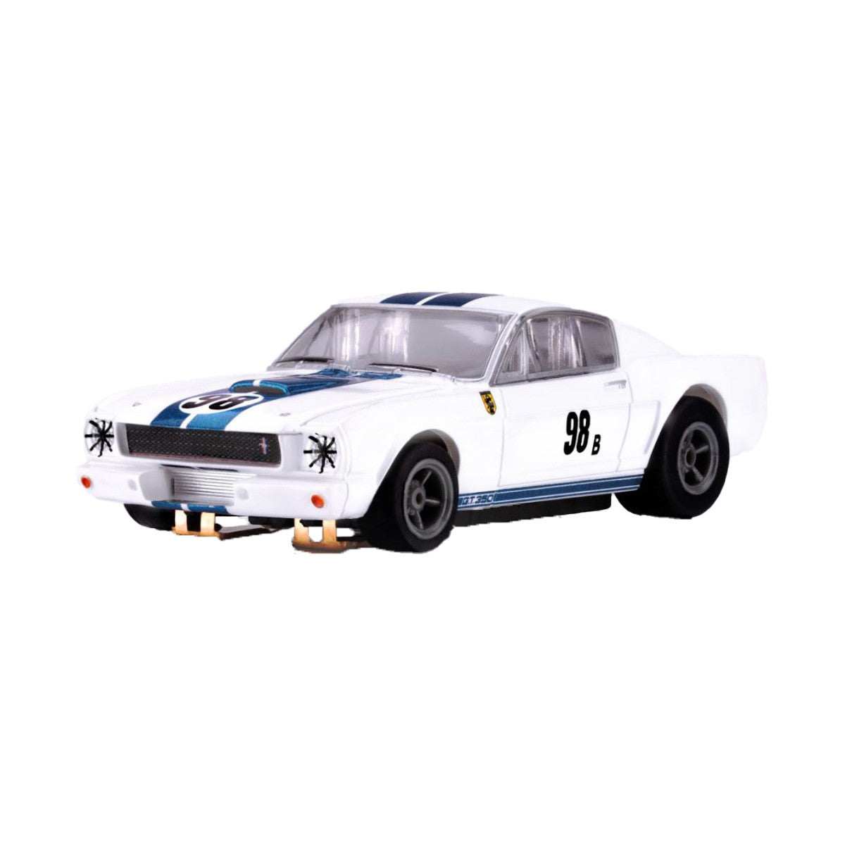 Image of Mustang GT350R - 1965 White/Blue Miles