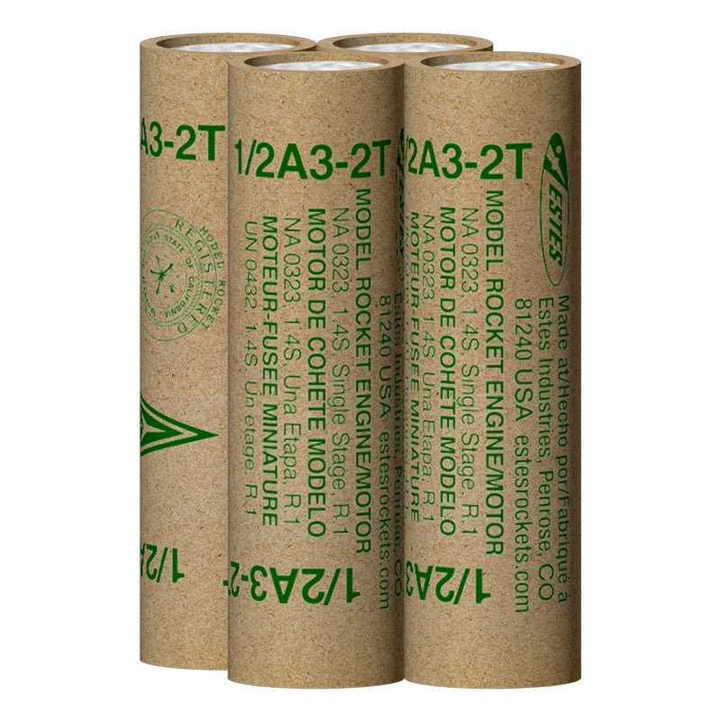 Image of 1/2A3-2T Model Rocket Engines (4pk)