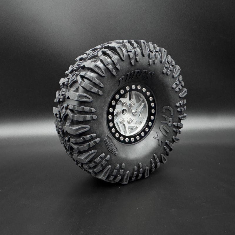 Image of 1.9 "Crossman" Aluminum Beadlock Wheels w/ Hubs (2)